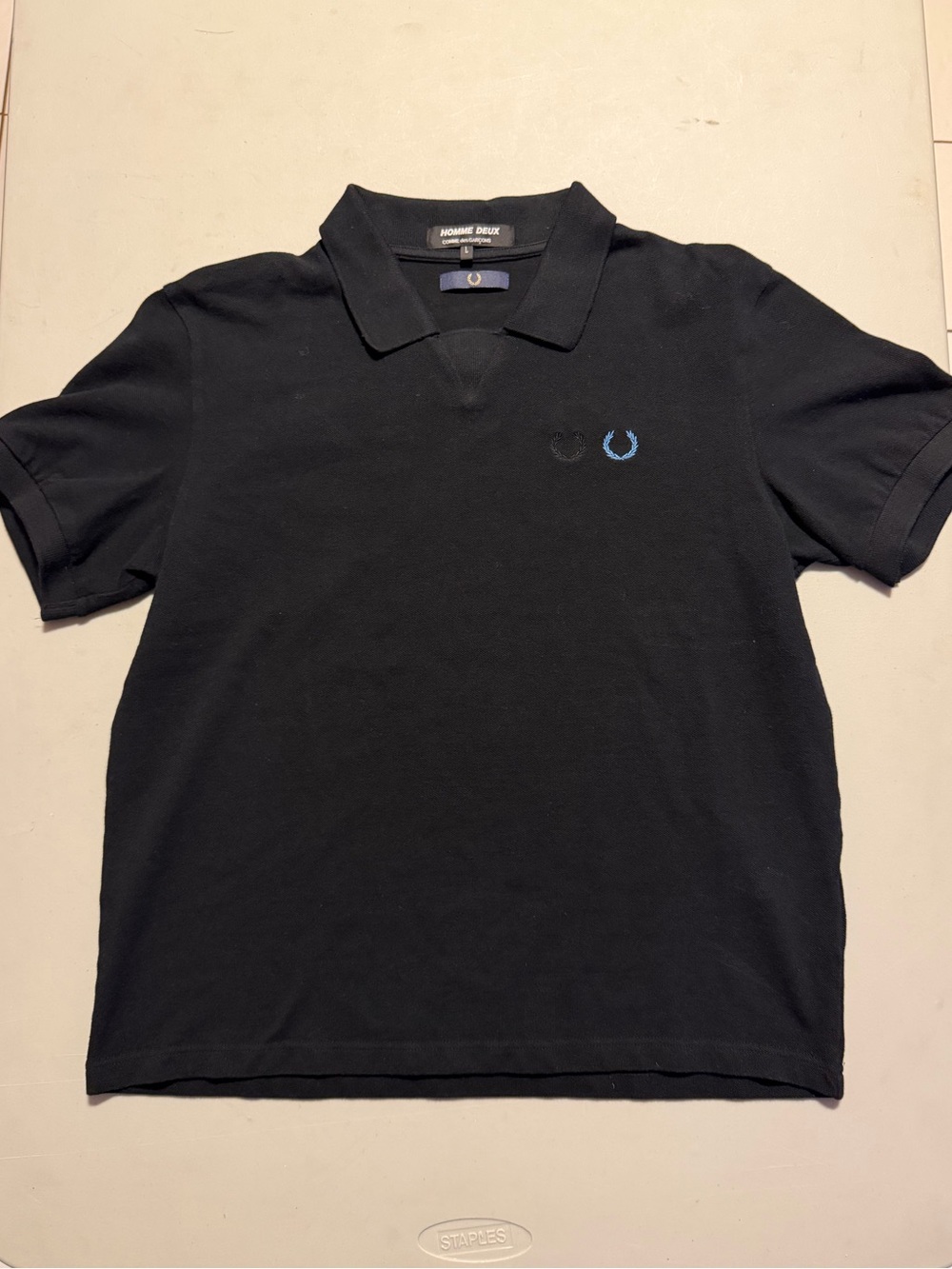 Fred Perry x Homme Deux Comme des Garçons polo shirt